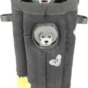 Outward Hound Hide A Raccoon Plush Dog Toy Puzzle