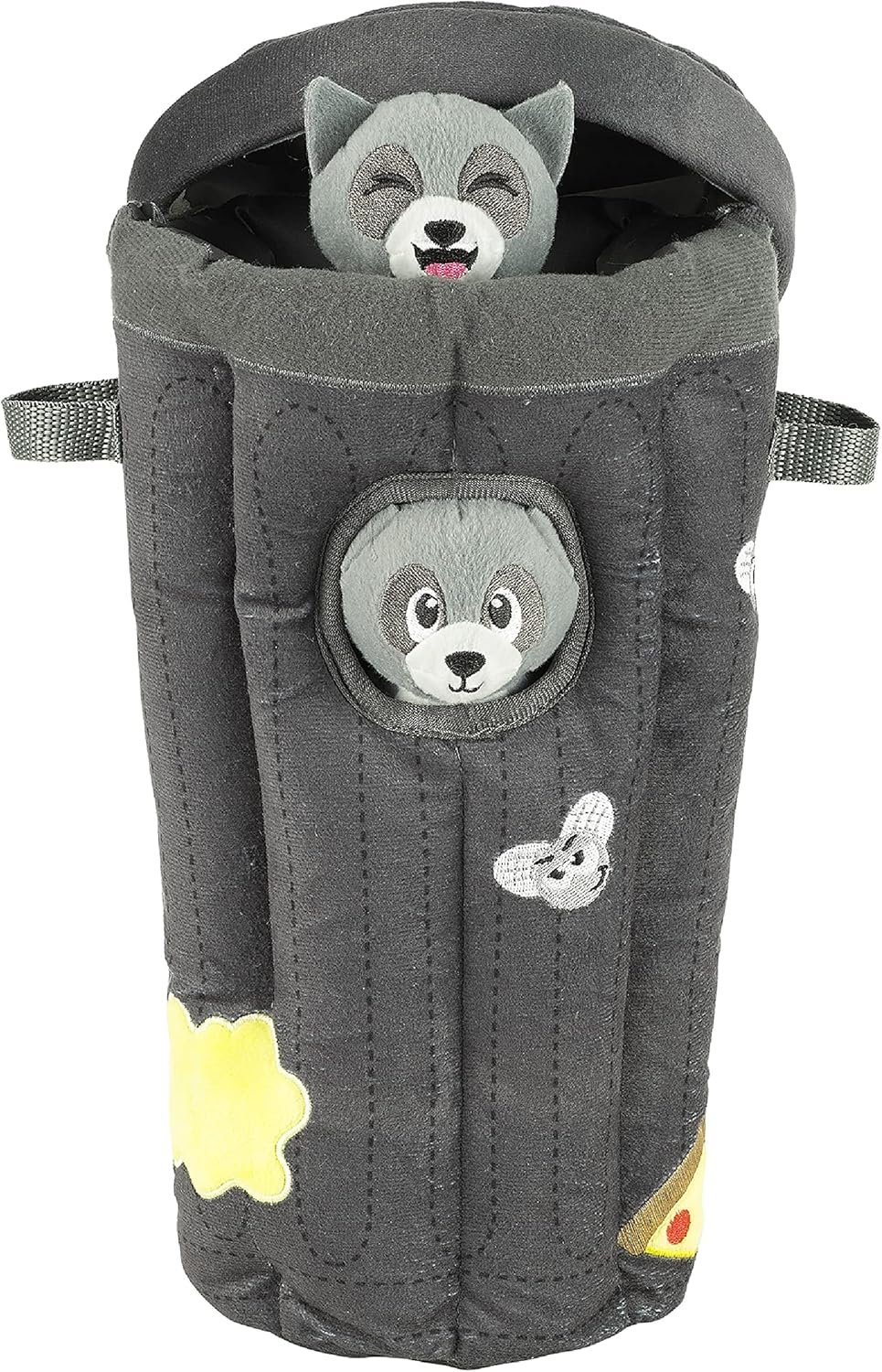 Outward Hound Hide A Raccoon Plush Dog Toy Puzzle