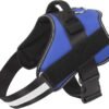 Bolux Dog Harness, No-Pull Reflective Dog Vest, Breathable Adjustable Pet Harness with Handle for Outdoor Walking - No More Pulling, Tugging or Choking (Blue, S)