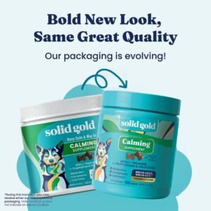 Alternative view of Solid Gold Calming Chews for Dogs with Melatonin for Storms & Travel, 120ct