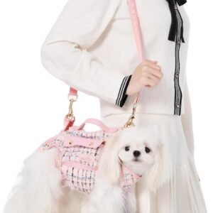 Wakytu Dog Lift Harness Dog Carrier Sling for Small Dogs & Cats,XS