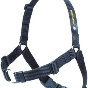 The Original Sense-ation No-Pull Dog Training Harness (Black, Large Wide)