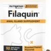 Nutramax Filaquin Anal Gland Supplement for Dogs, Soft Chews, 90ct