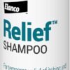 Elanco Relief Shampoo, temporary relief of itching and flaking, moisturizer for dry skin and coat, for dogs, cats and horses, 12 oz