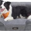 FEANDREA Orthopedic Dog Bed, 35" Dog Couch with Removable Washable Cover