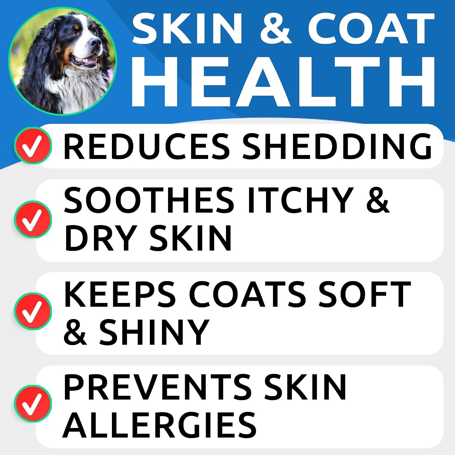BARK&SPARK Fish Oil Omega 3 for Dogs - Skin & Coat, Itch&Allergy Support - Image 3