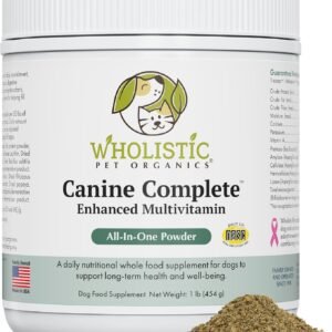 Organic Dog Vitamins, 1 Lb, 45 Scoops