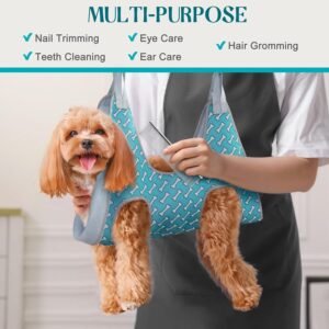 Alternative view of Supet Dog Grooming Hammock for Nail Trimming, Pet Grooming Hanging Harness