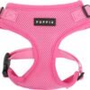 Authentic Puppia RiteFit Harness with Adjustable Neck, Pink, Small