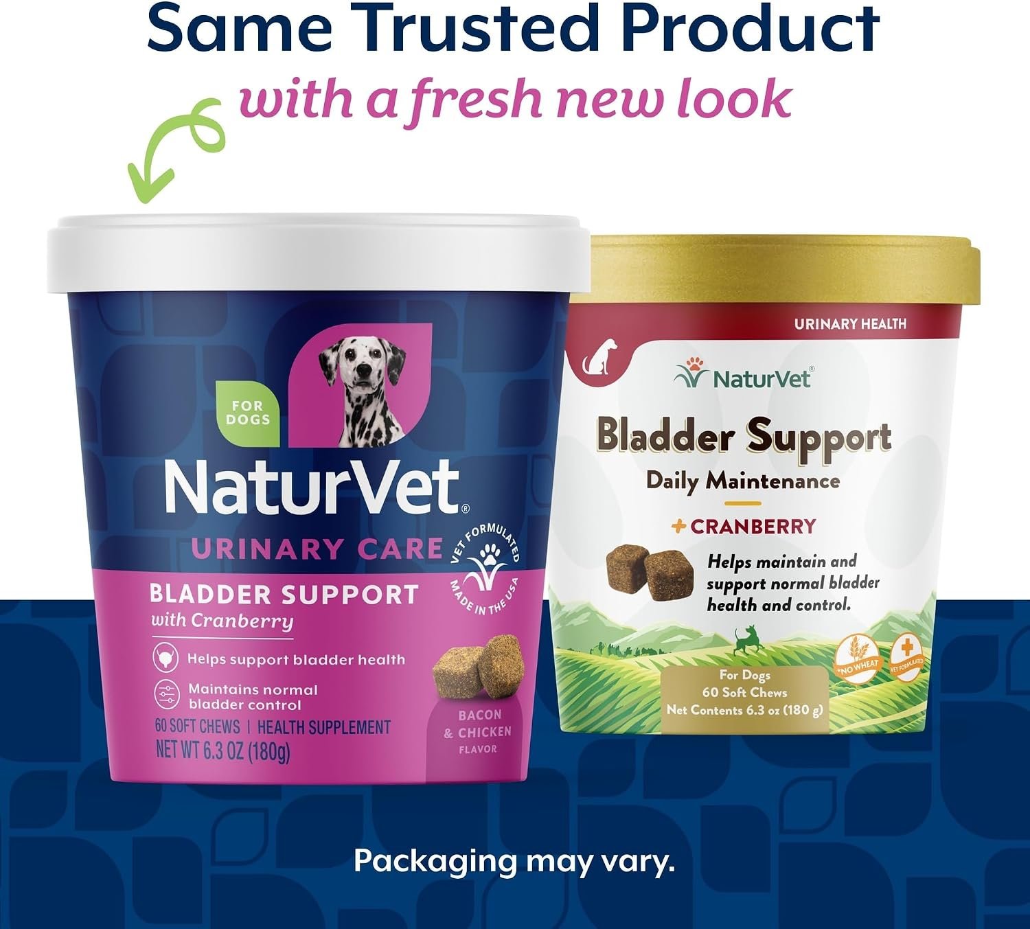 NaturVet Bladder Support Plus Cranberry for Dogs, 60 ct Soft Chews - Image 2