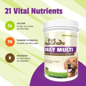 Alternative view of Pet Naturals Daily Multivitamin Soft Chews for Dogs, Veggie, 150 Count