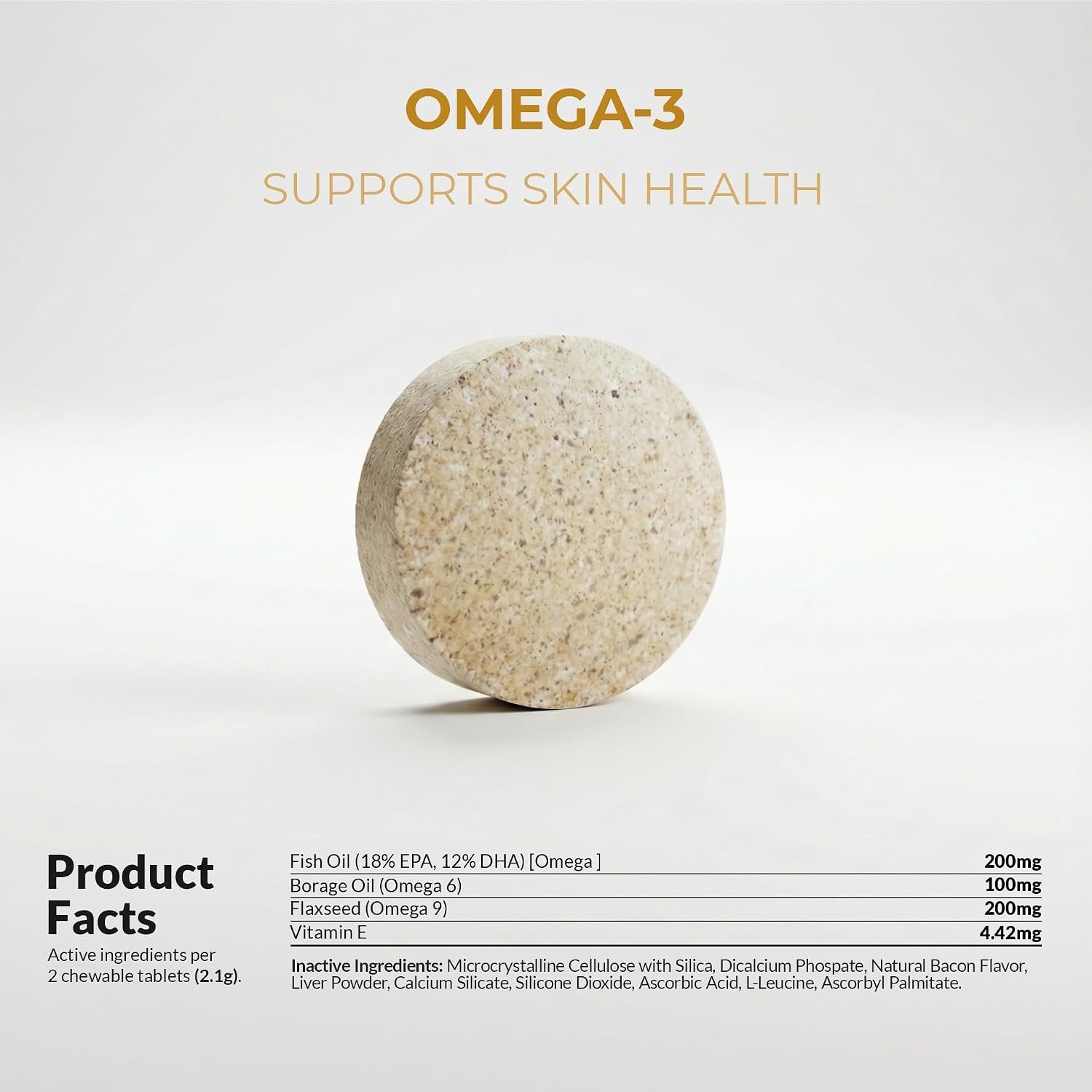 Dog Omega 3 Fish Oil Skin and Coat Supplement for Dry Skin & Allergy Relief - Image 7