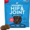 DOGSWELL Hip & Joint Meatballs Dog Treats, Beef, Adult, 14 oz Bag