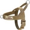No Pull Dog Harness, Reflective, Escape Proof, Adjustable, Brown L