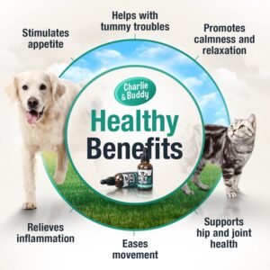 Alternative view of Hemp Oil for Dogs, Cats - Natural Calming Pet Anxiety, Stress & Pain Relief