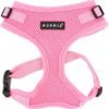 Authentic Puppia RiteFit Harness with Adjustable Neck, Pink, Medium