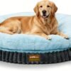 ClevaHome Orthopedic Dog Bed for Large Medium Dogs, 42in Ice Blue