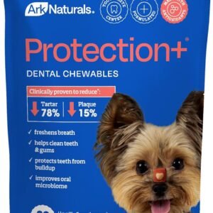 Ark Naturals Protection+ Brushless Dog Dental Treats - Mini Breeds (32 ct)