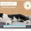 Lesure RealOrtho™ XL 3-Layer Orthopedic Dog Beds Large Sized Dog,42" Grey