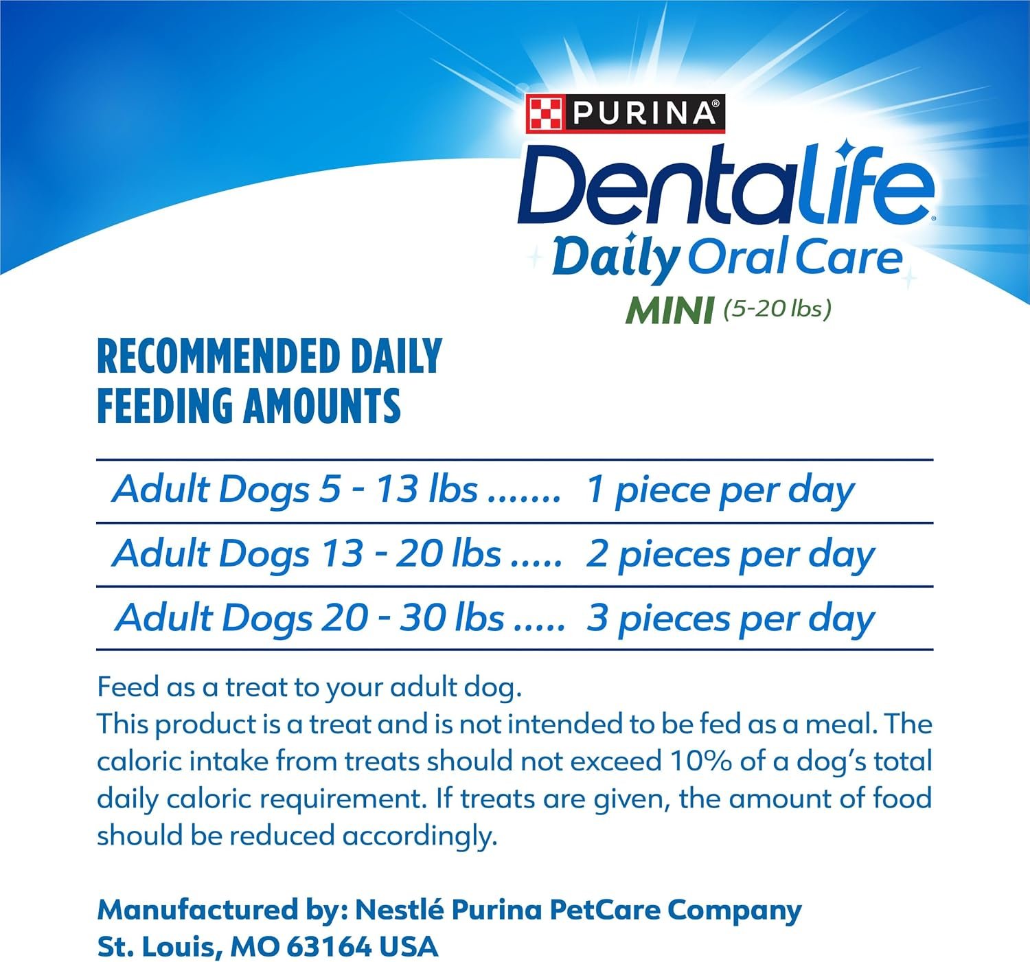 Dentalife Purina Daily Oral Care Dental Dog Treats for Small Dogs, 58 ct - Image 8